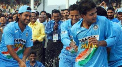 ms dhoni fun sourav ganguly