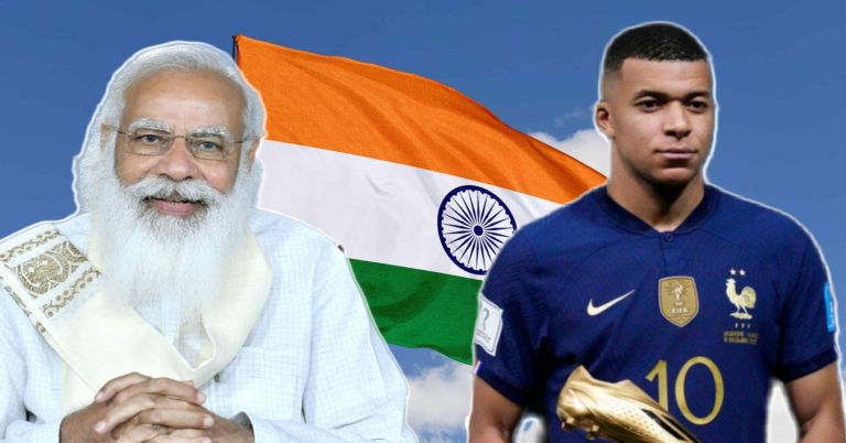 mbappe modi india