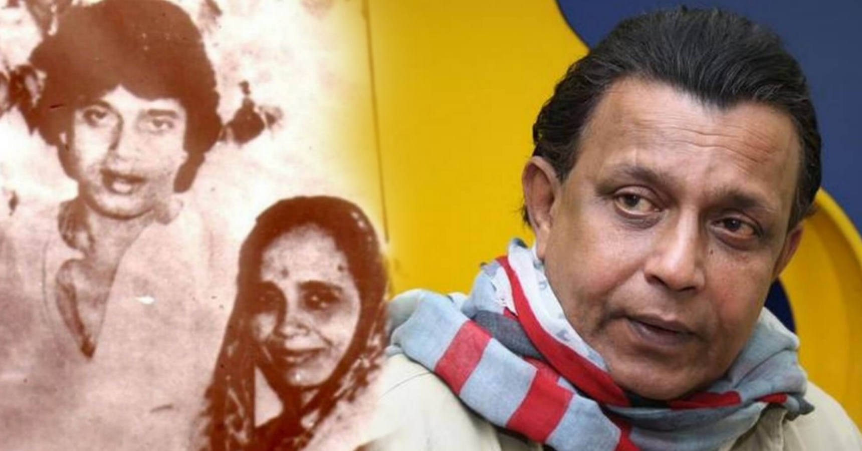 Mithun chakraborty remembered his mother