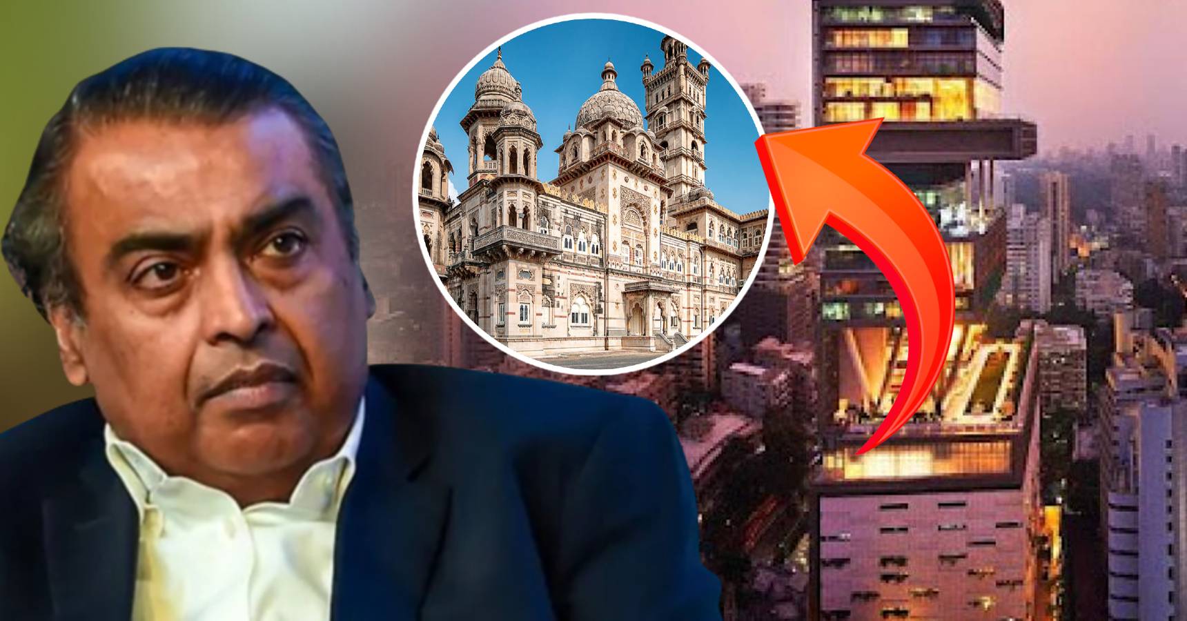 Lakshmi Vilas Palace Is Much More Bigger Than Mukesh Ambani House