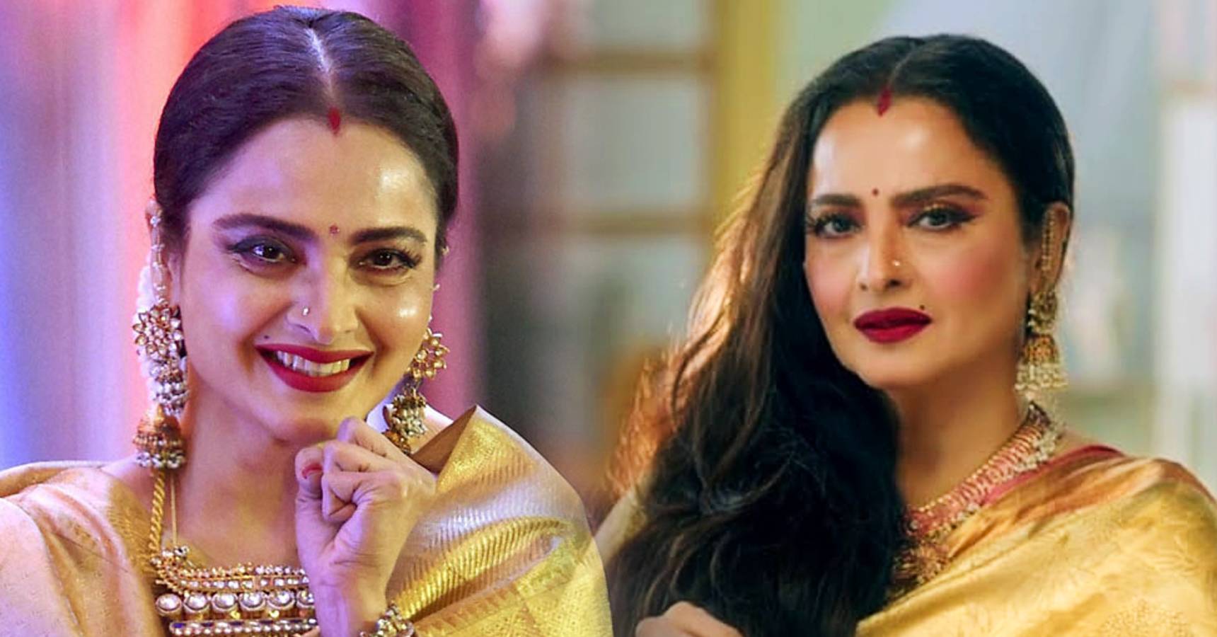 Why does rekha wear same saree despite having crore indian rupee