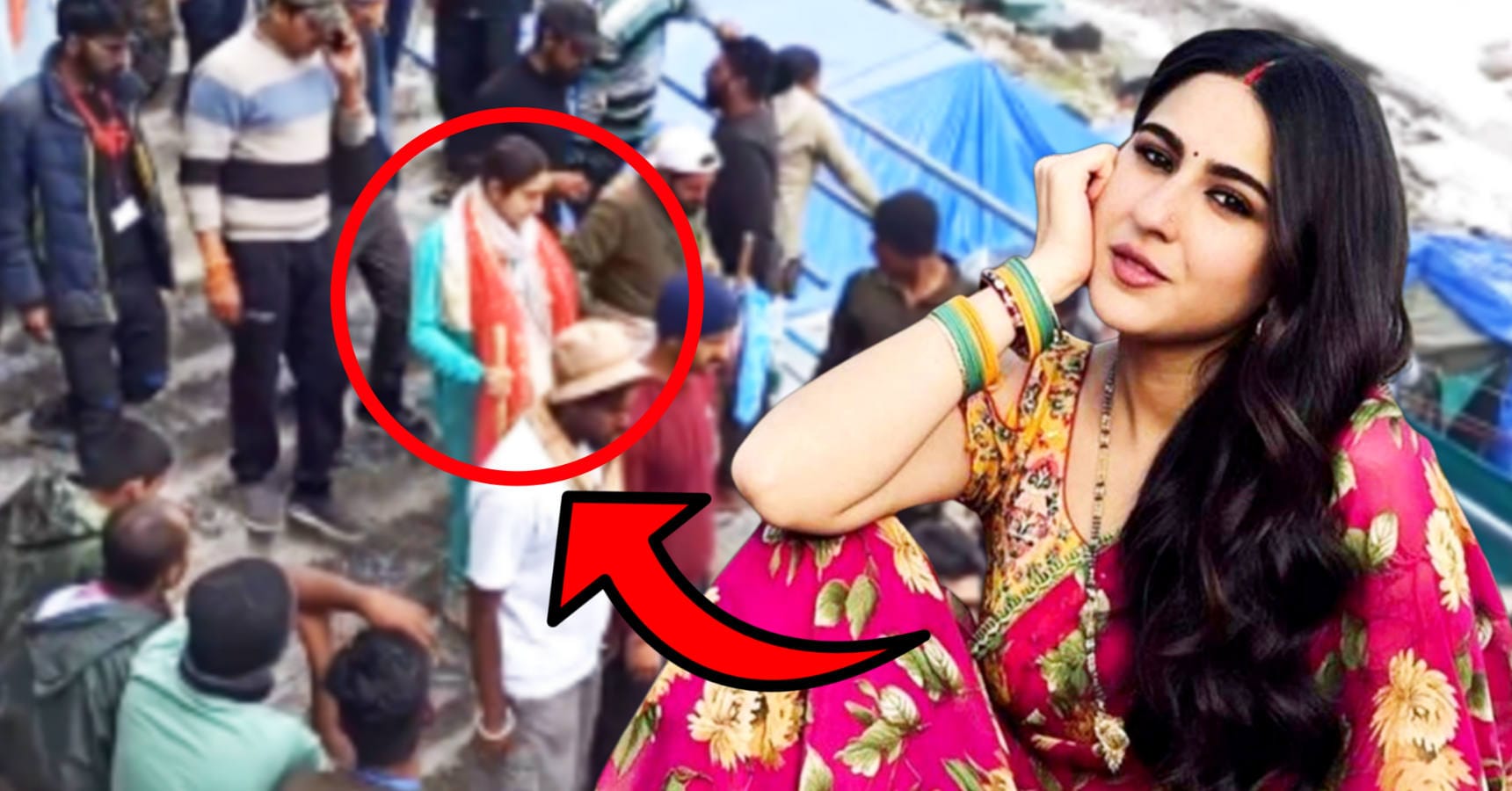 sara ali khan is on amarnath yatra