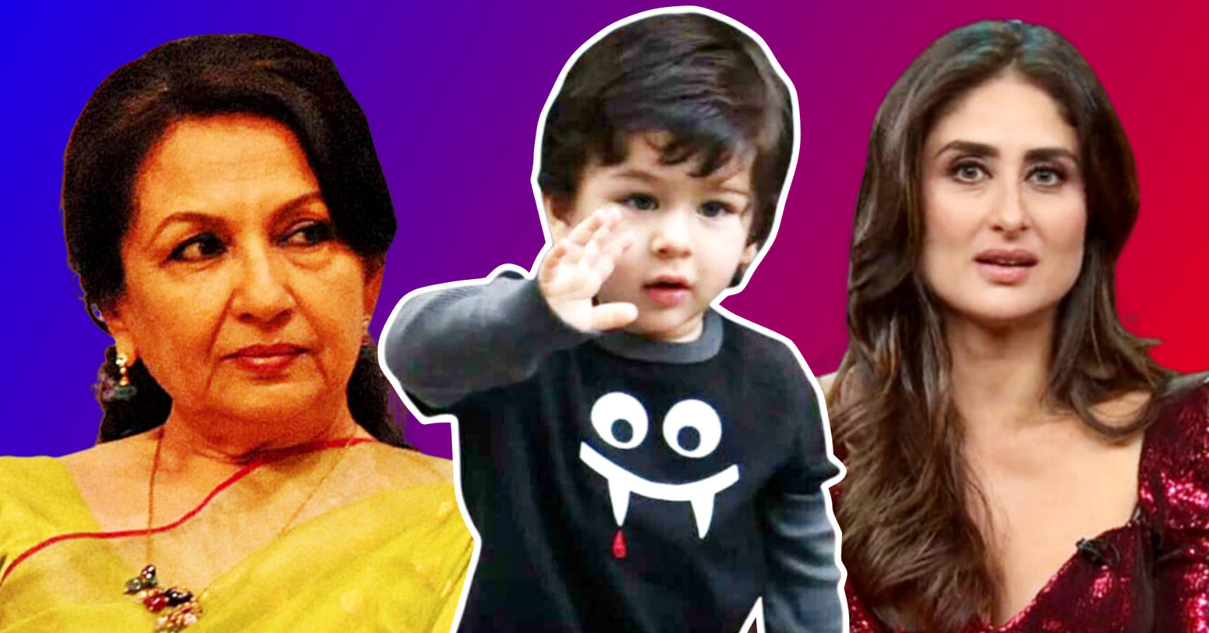 sharmila tagore said this about taimur ali khan