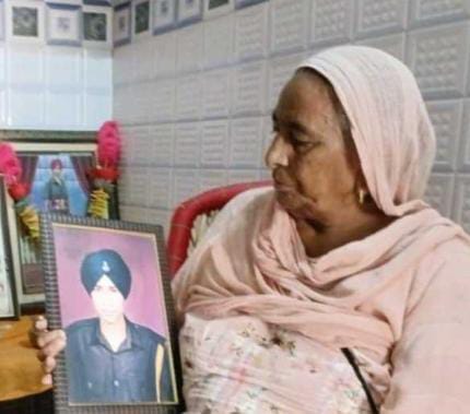 Mother gave property share to her son who was martyred in Kargil war