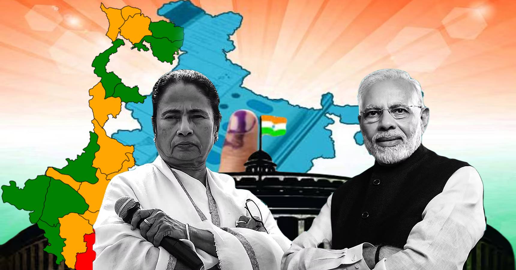 west bengal loksabha election modi mamata