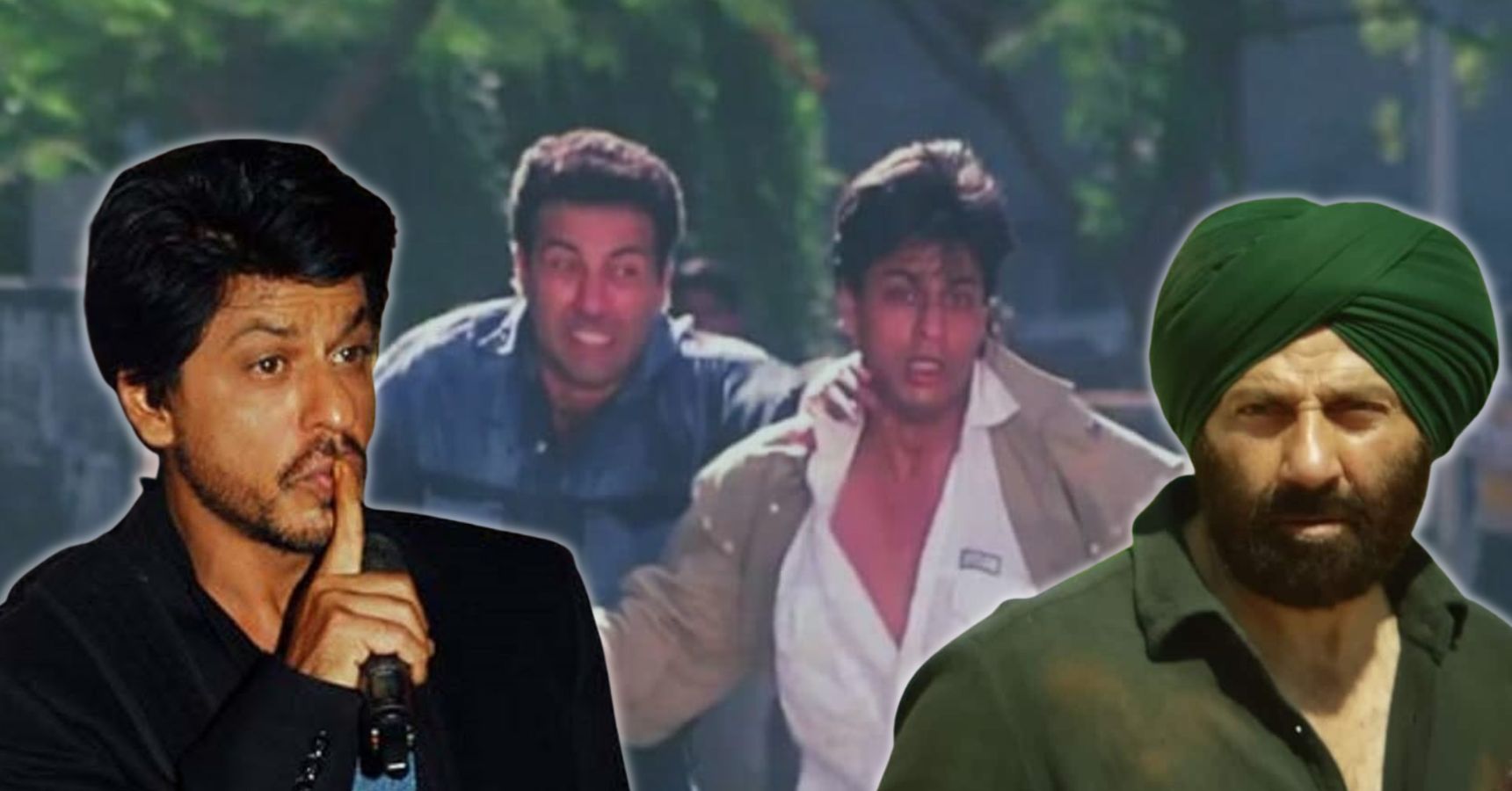 Sunny Deol Shahrukh Khan