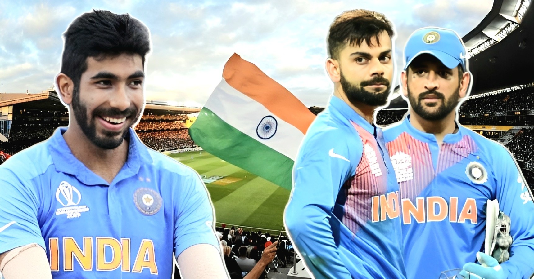 dhoni kohli bumrah