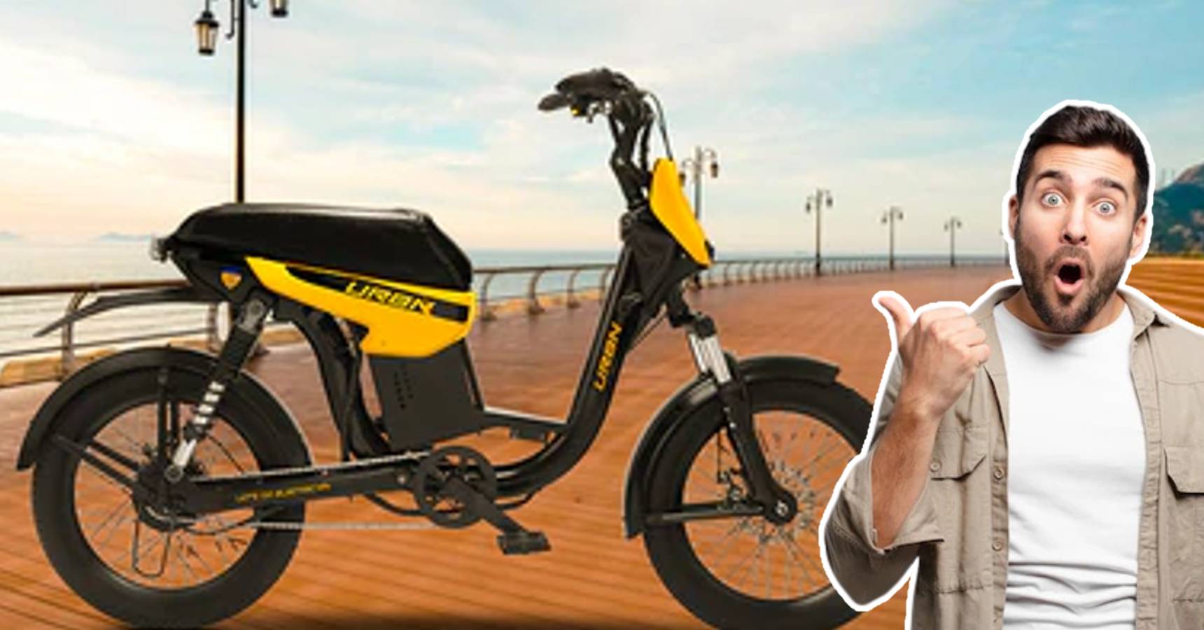 The advanced features of this e-bike will surprise you