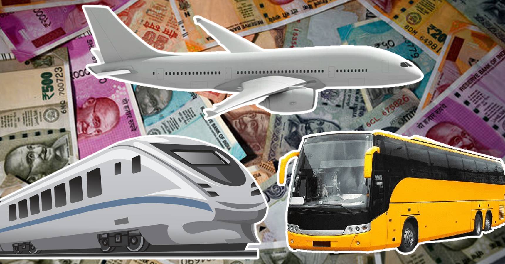 Great discounts on train, bus and flight ticket bookings