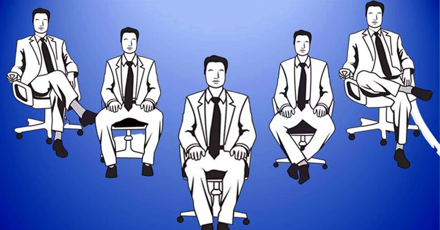 personality test according sitting position