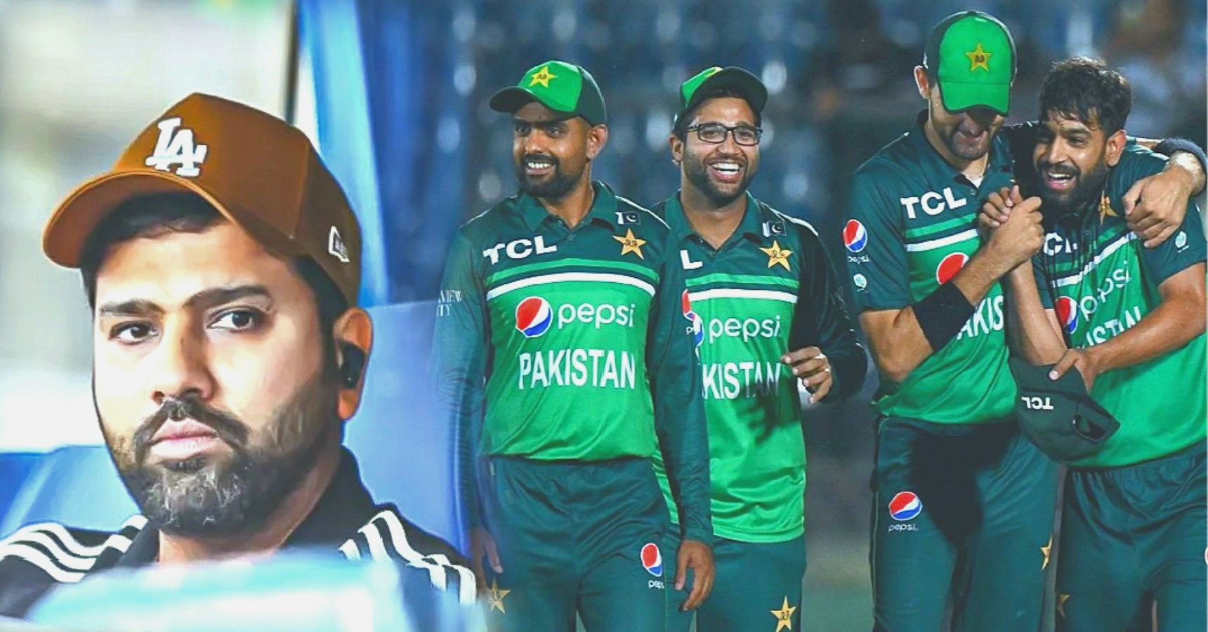 rohit pakistan happy