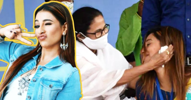 sayantika banerjee got special gift from mamata banerjee