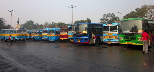 wb govt to shift babughat and esplanade bus stands to santragachi babughatbusstand