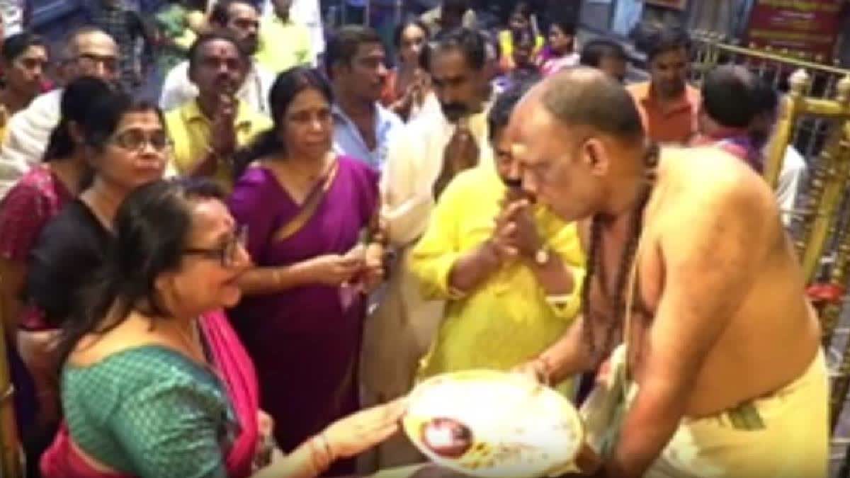 Before the launch of Aditya L-1, the scientists of ISRO offered puja at the Tirupati temple 