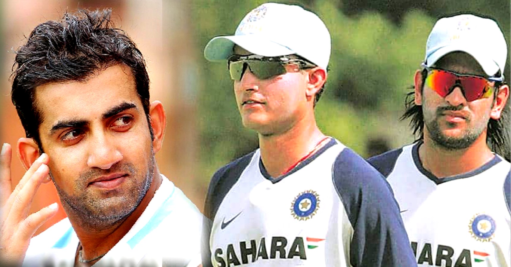 gambhir sourav dhoni