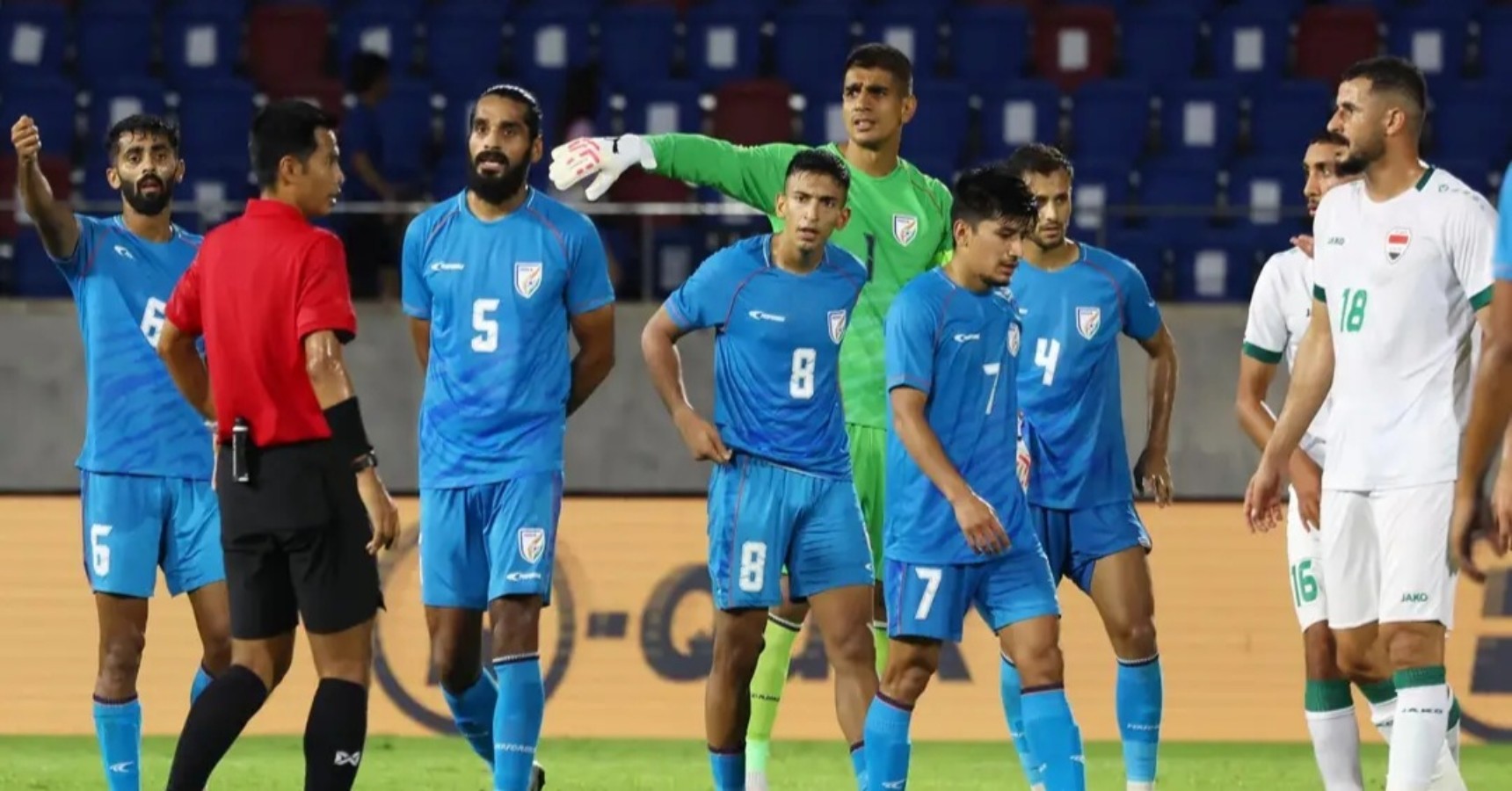 indian football team lost