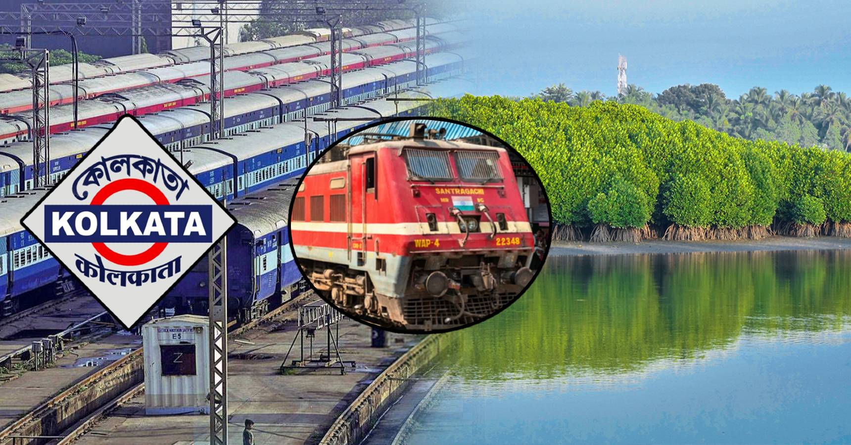 Now reach the Sundarbans by train from Kolkata