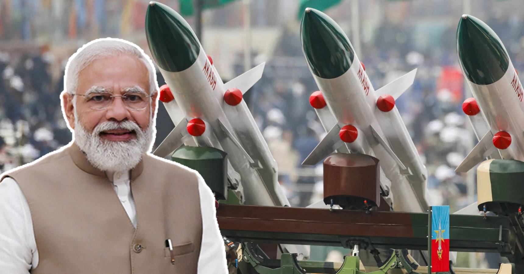 India set a record by selling a large amount of arms to 85 countries of the world