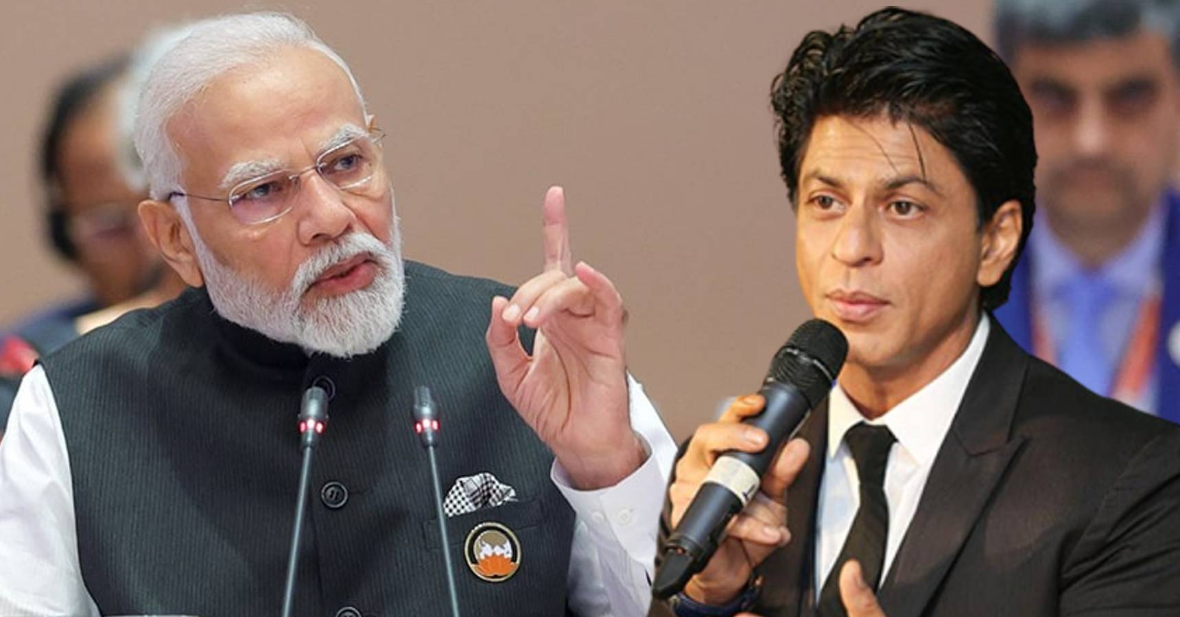 narendra modi shah rukh khan