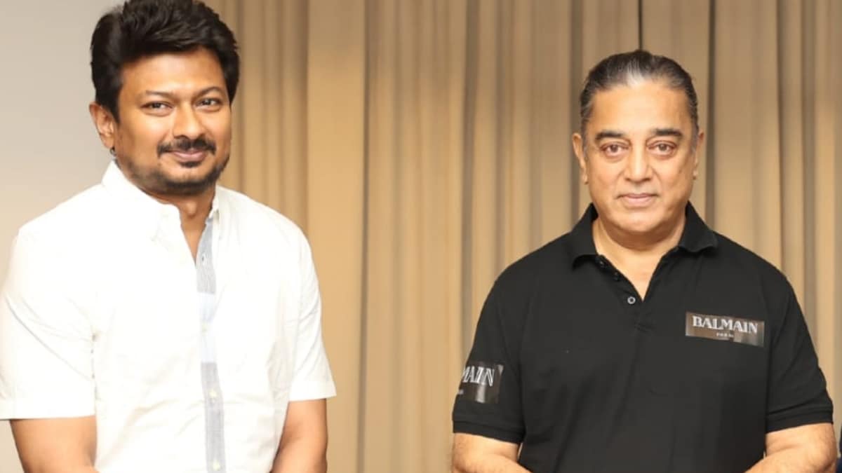 udhayanidhi stalin with kamal haasan 833