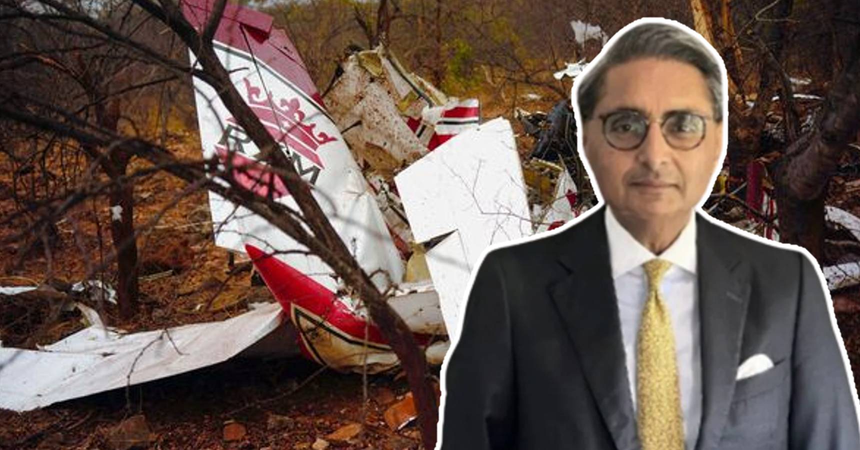 Indian business tycoon lost his life along with his son in plane crash