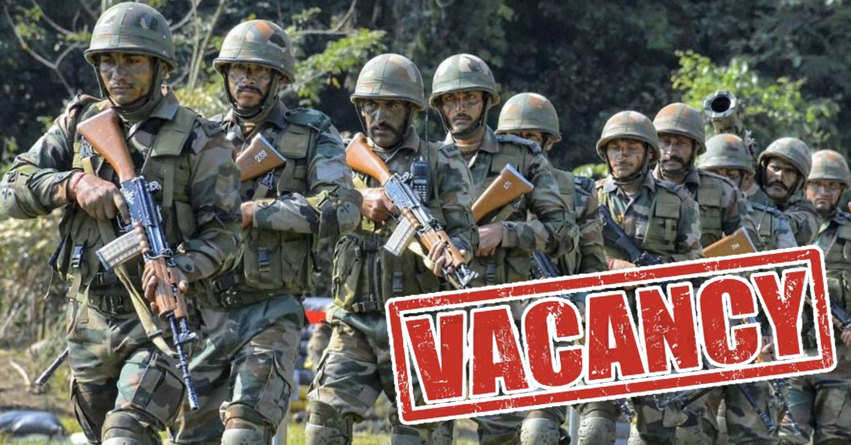 Recruitment is going on in Indian Army