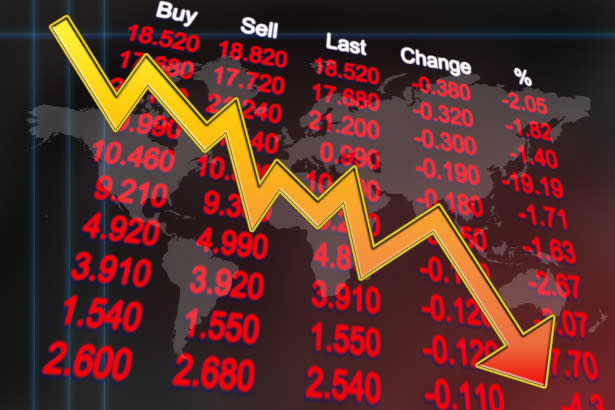 A huge crash in the stock market during the festive season