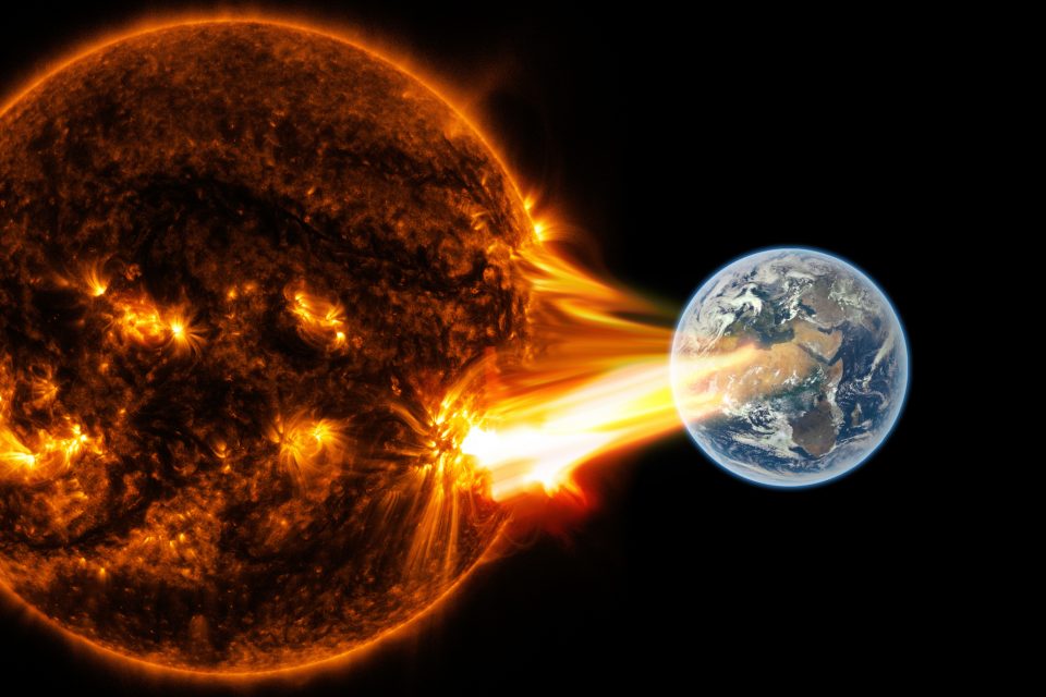 A terrible solar storm will hit the earth today 