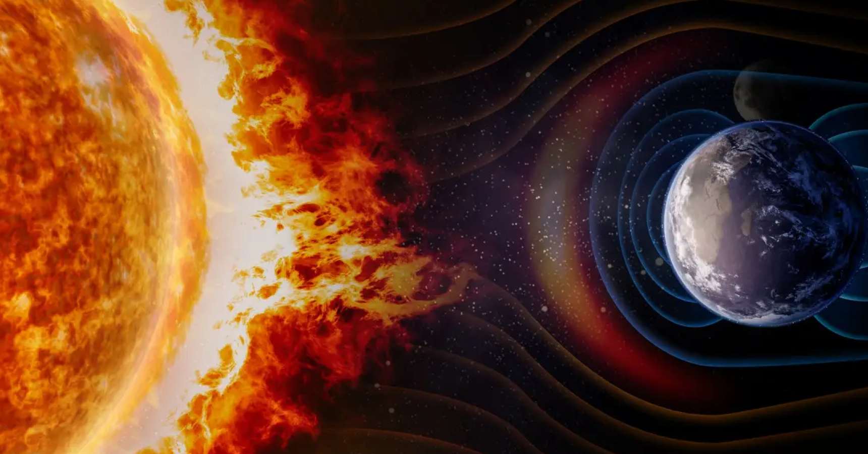 A terrible solar storm will hit the earth today