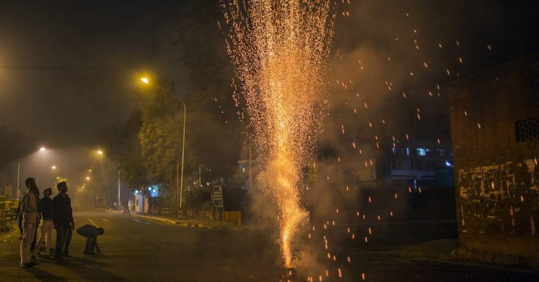 firecrackers kali puja