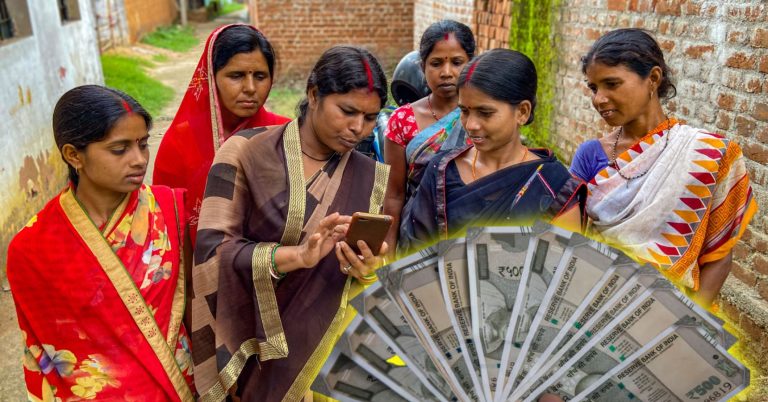 india woman money