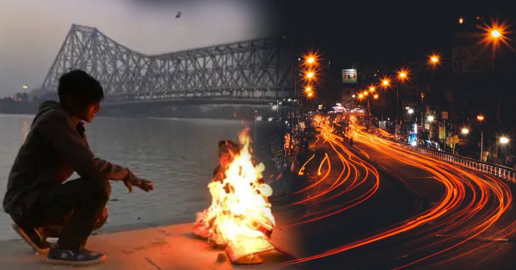 kolkata winter night