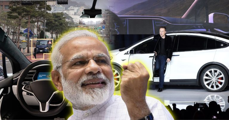 modi tesla