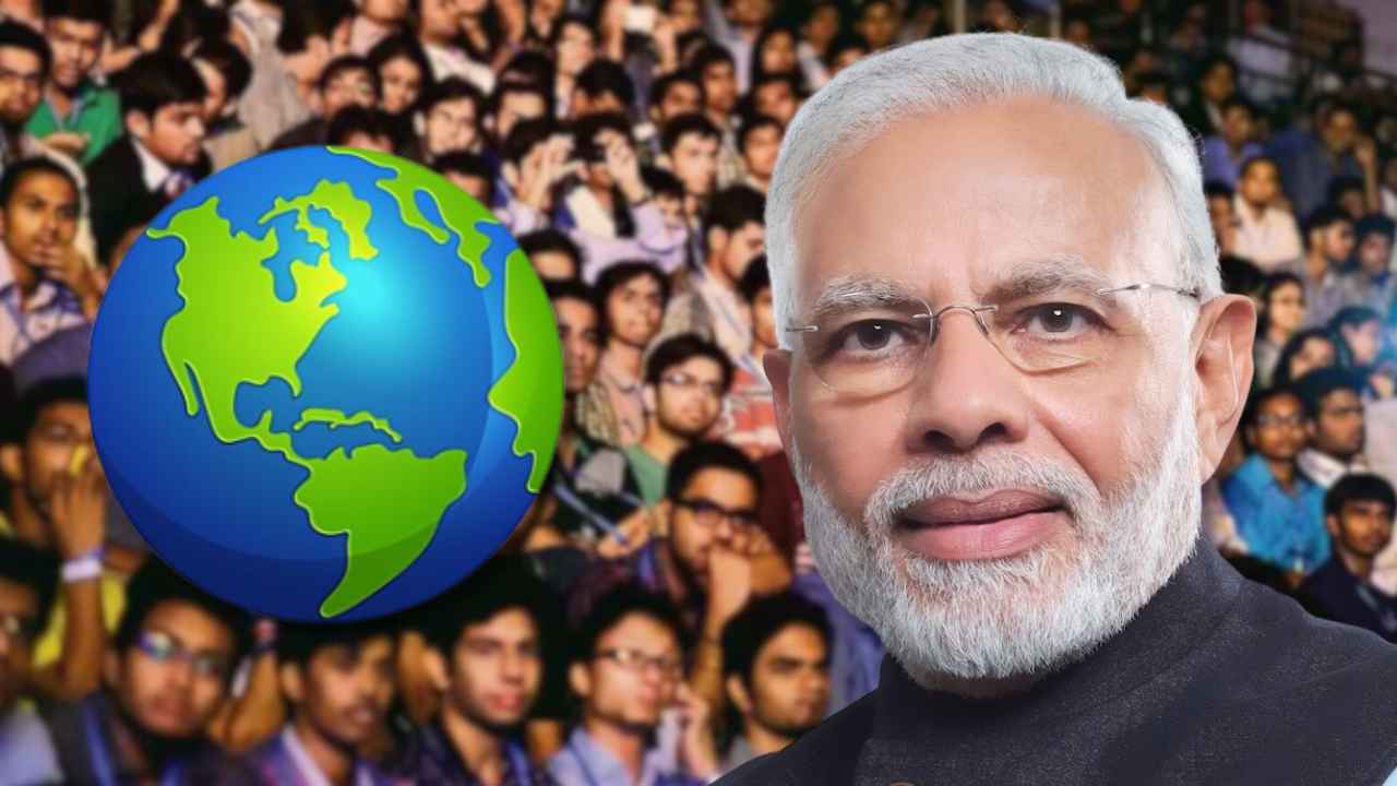 Narendra Modi set a great example as the first leader of the world