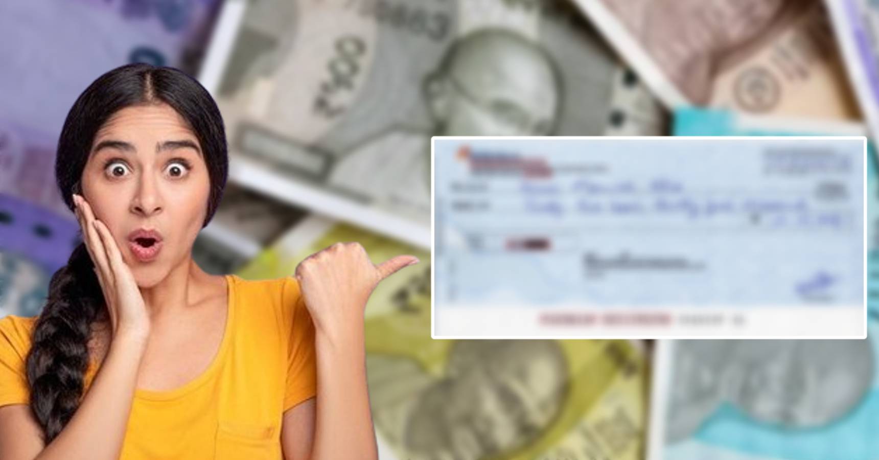 the check of 333 rupees was auctioned for 90 lakh rupees