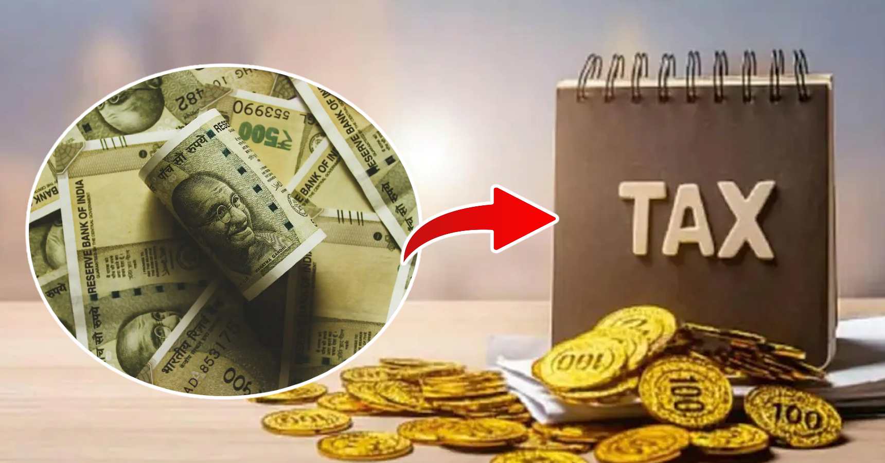 Income tax notice will be received only if there is so much money in the savings account