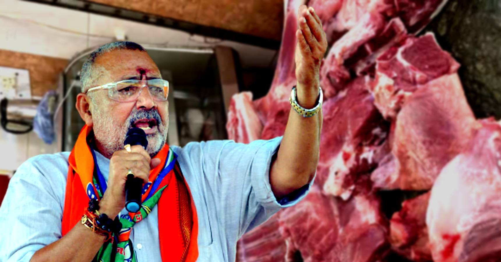 giriraj on halal meat