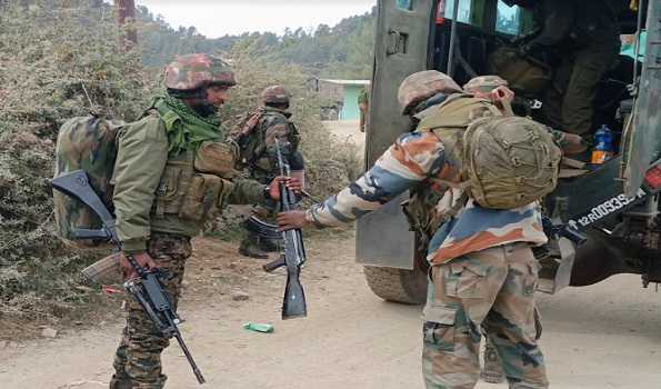 Army vehicle under attack in Poonch