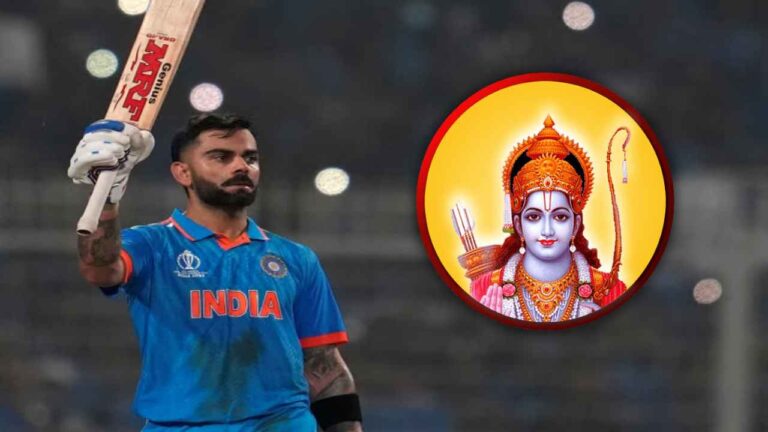 Lord Rama is in the heart of Virat Kohli