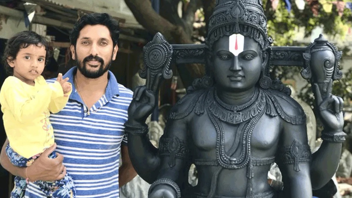 Arun Yogiraj surprised everyone by making the idol of Ramlala