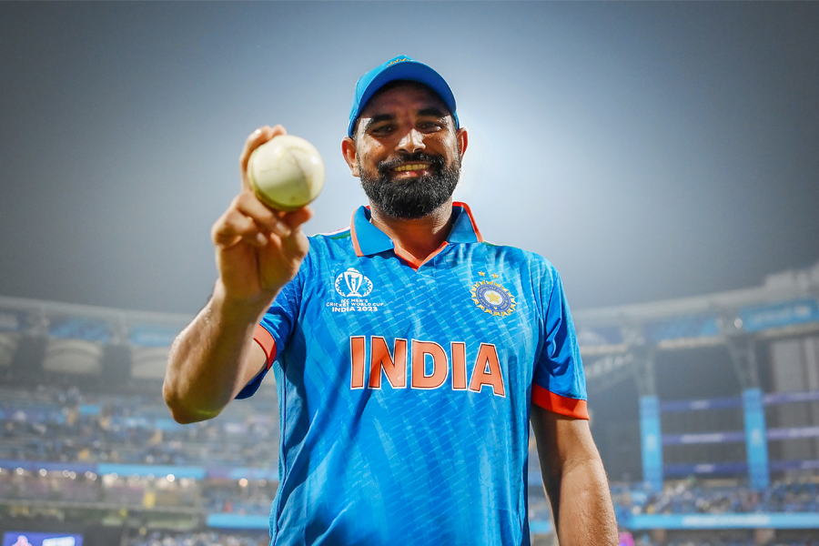 This time Mohammed Shami gave a big response