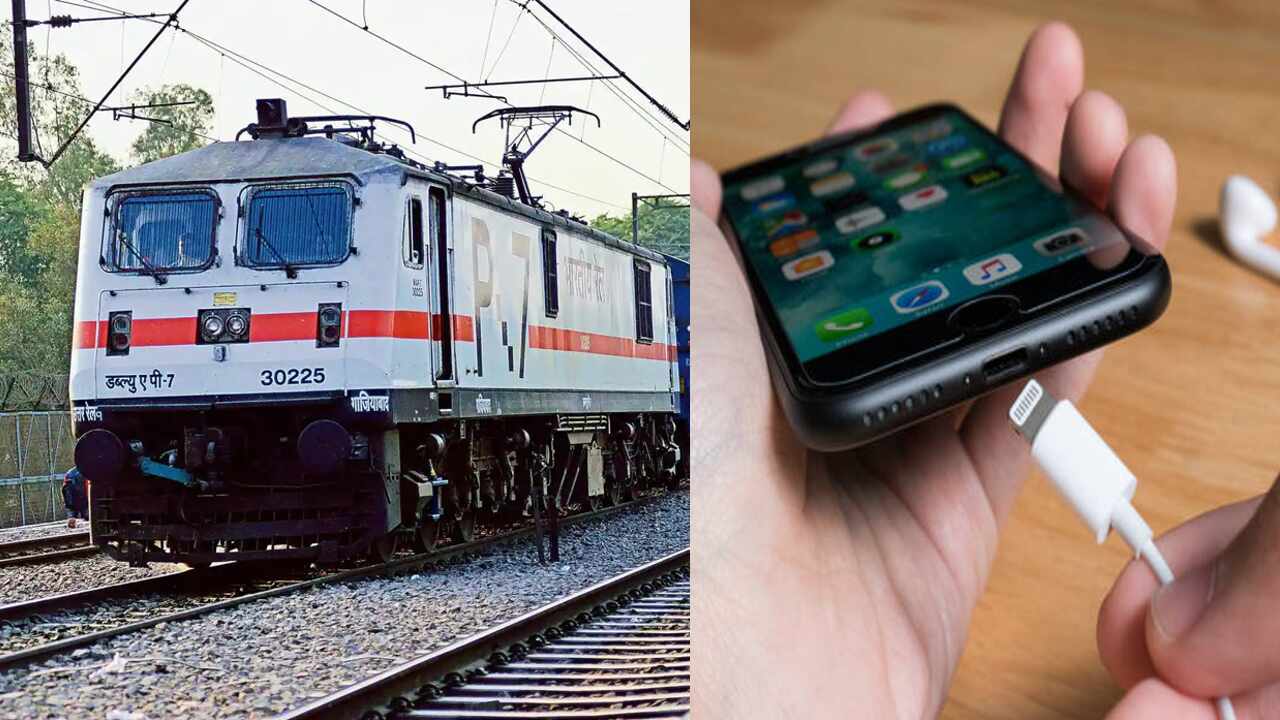 Know this rule before charging mobile in train 