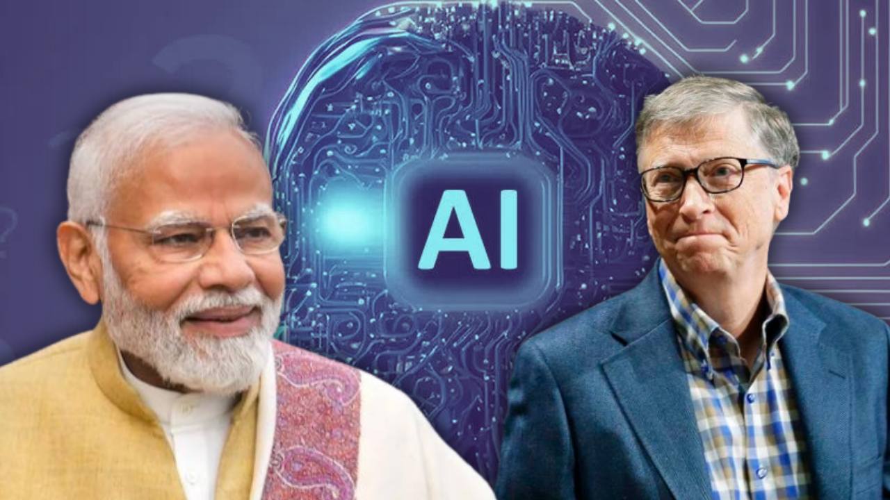 Bill Gates met Narendra Modi during his visit to India