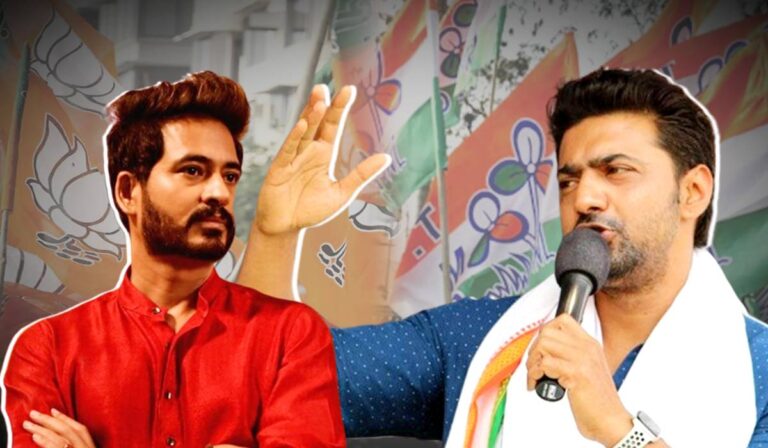 lok sabha election ghatal tmc candidate dev slams bjp candidate hiran chatterjee