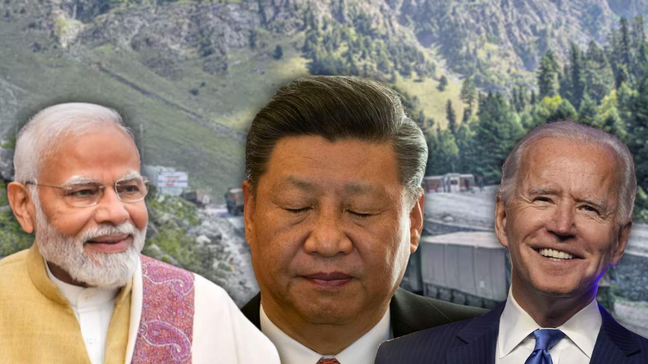 America supports India by crushing China's arrogance over Arunachal Pradesh.