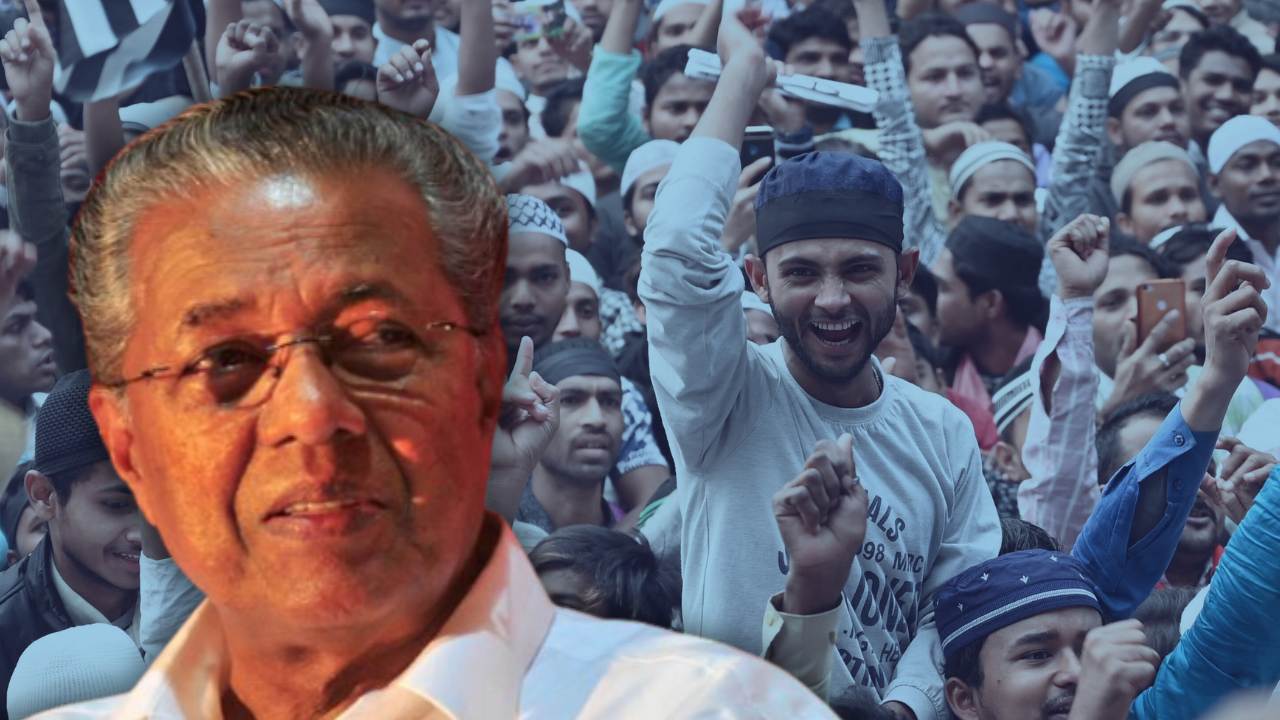 What did Pinarayi Vijayan say by criticizing the CAA.