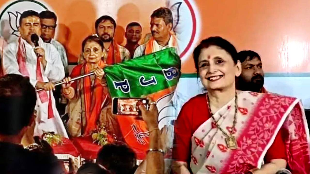 rani maa amrita roy joins bjp