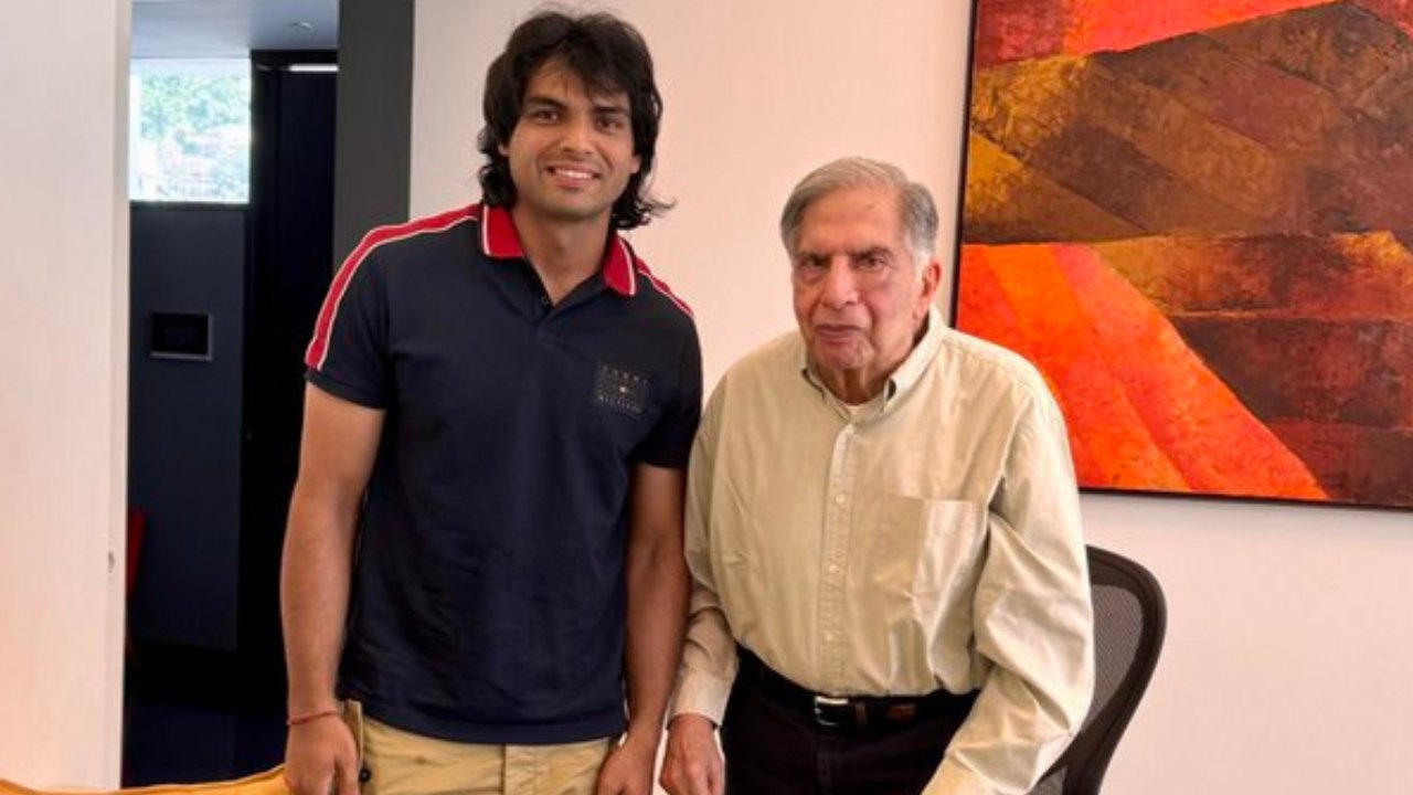 Olympic gold medalist Neeraj Sharma happy to meet Ratan Tata