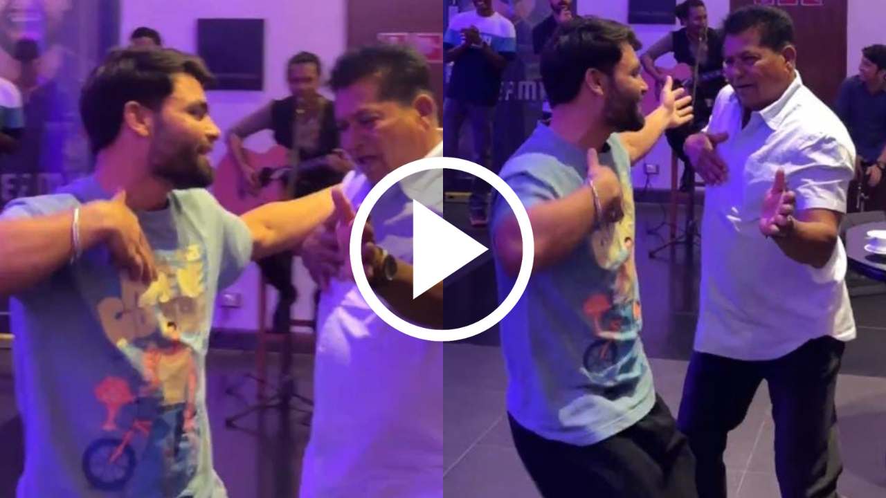 Rinku danced with coach before IPL.