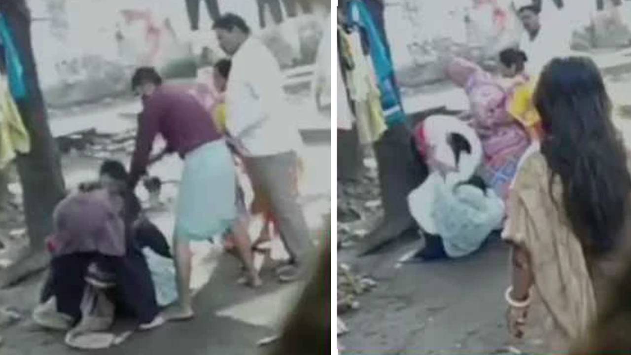 tmc workers beat pregnant woman in belgharia